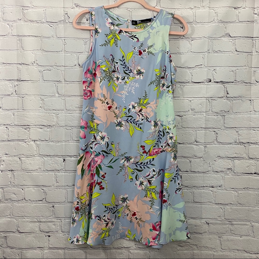 Be by Chetta B Floral Dress Flapper Mini